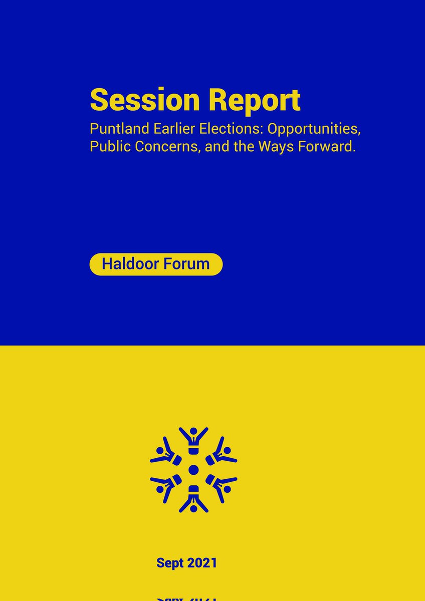 HaldoorForum's tweet photo. Here is our latest report on recent discussions of Early Local Council Elections in Puntland.

#PLElection
#HaldoorForum
Read 👇 https://t.co/YjXCJmM9EN