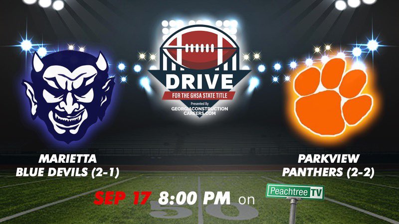 RustyMansell_'s tweet photo. Friday night PRIMETIME 8pm, excited about this pair of QB’s on display too. @MHSFBFAMILY vs @ParkviewFB .. @scoreatlanta @cbs46 @DawgNation @jeffsentell https://t.co/2QwvsPOZTi