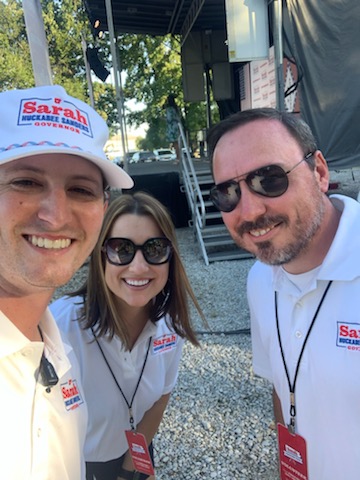 jcd_consulting's tweet photo. Our firm was proud to help organize, plan, promote, &amp; execute the @SarahHuckabee #ARFreedomTour! We spent last week attending rallies, Republican county dinners, and local community stops across the state including the Jonesboro rally that we were lead organizers for! https://t.co/3b8xrcCsDe