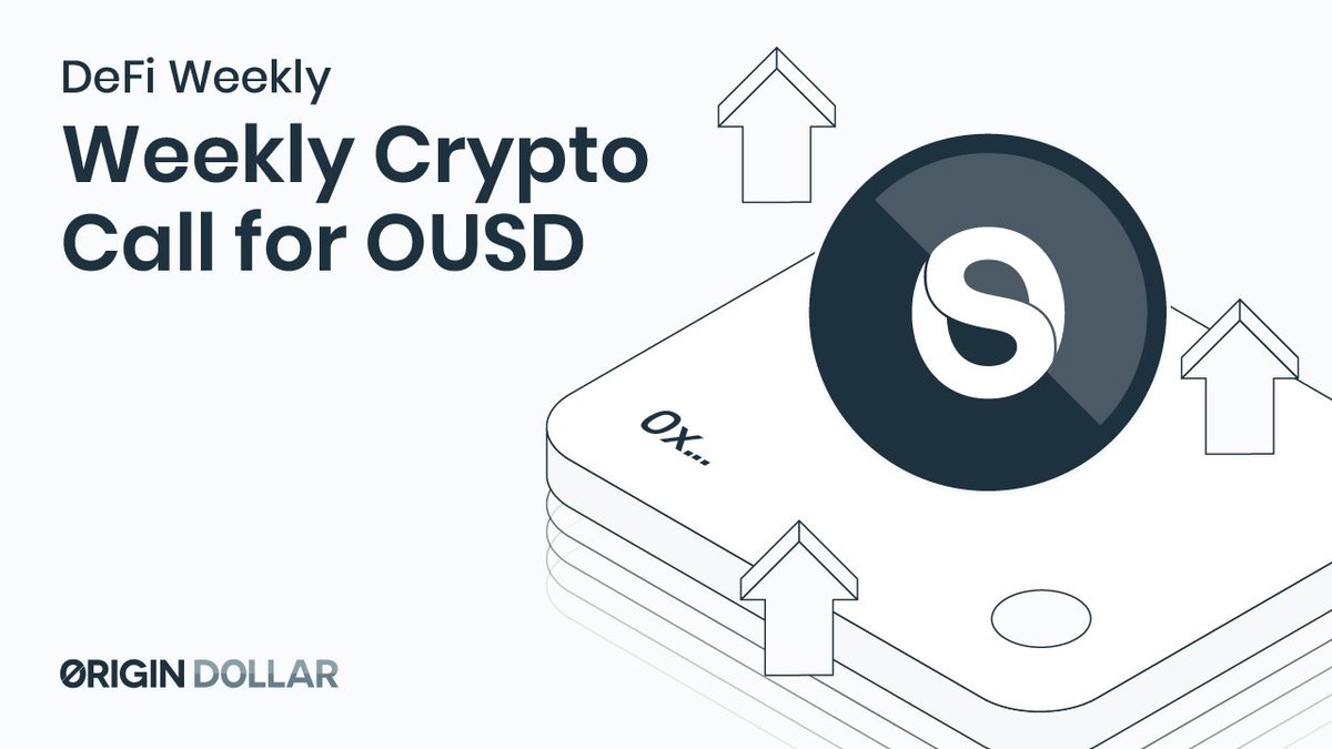 origin_intern's tweet photo. We're back after the Labor Day holiday this week for the #DeFiWeekly Community Call w/ the @OriginProtocol team. We will discuss everything from $OUSD coverage to $OGN governance & @0xPolygon #NFTs.
Join the DeFi Weekly voice channel in our Discord today at 11 AM PDT https://t.co/4T7nZVAAZi