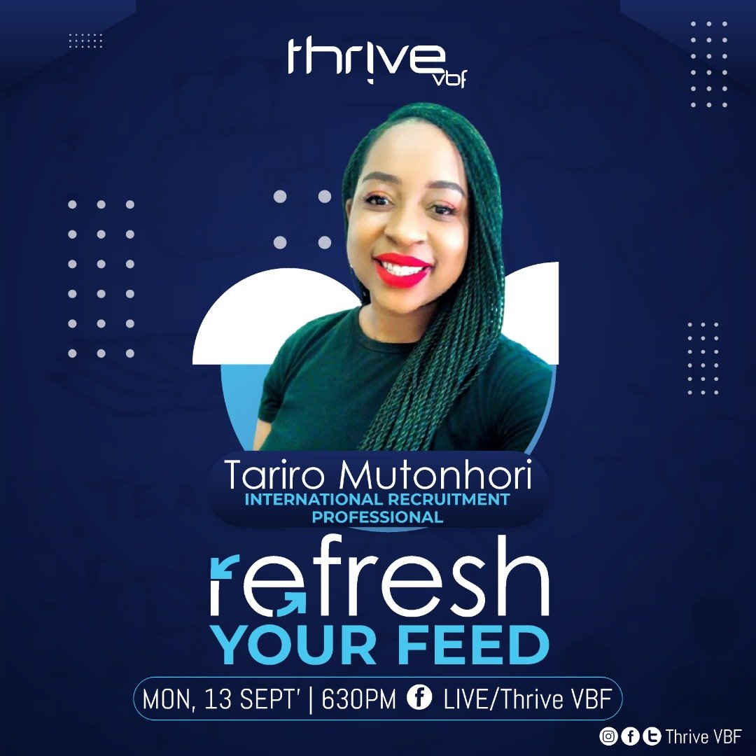 ThriveVBF's tweet photo. Happening now!!

Tariro Mutonhori talking about International Recruitment opportunities and social media 

https://t.co/3jirwBz7SN https://t.co/LJXVHla6sn