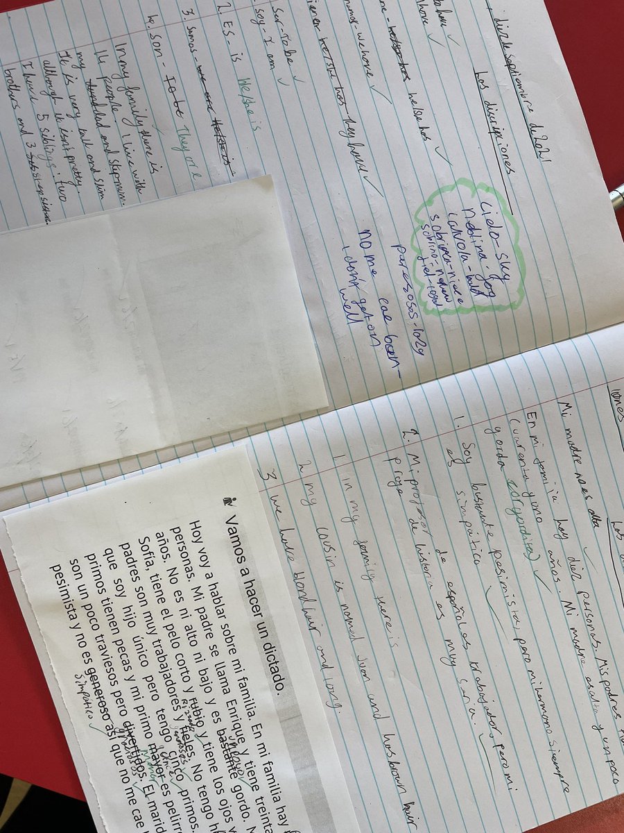 Some beautiful Y10 books already - what a great start! <a href="/MFLSpringwestA/">@MFLSpringwest</a> <a href="/SpringwestA/">Springwest Academy 💙</a>