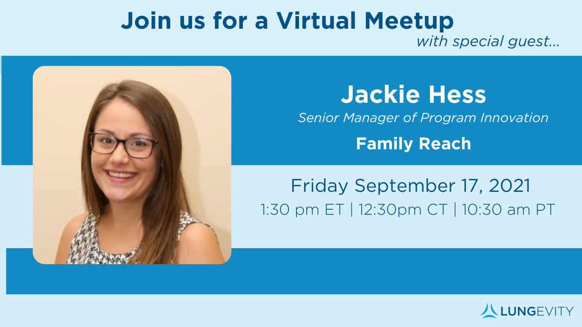 LUNGevity's tweet photo. If you or a loved one has been affected by cancer and the financial burdens of managing treatment, join us to hear from Jackie Hess of @familyreach about their resources to remove financial barriers between a cancer patient and their treatment. 
https://t.co/6LDcczGZIz #LCSM https://t.co/C2YNp3DAGj