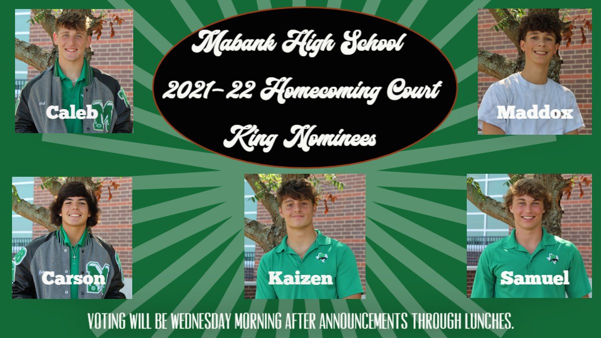 Voting will take place Wednesday after announcements through lunches.