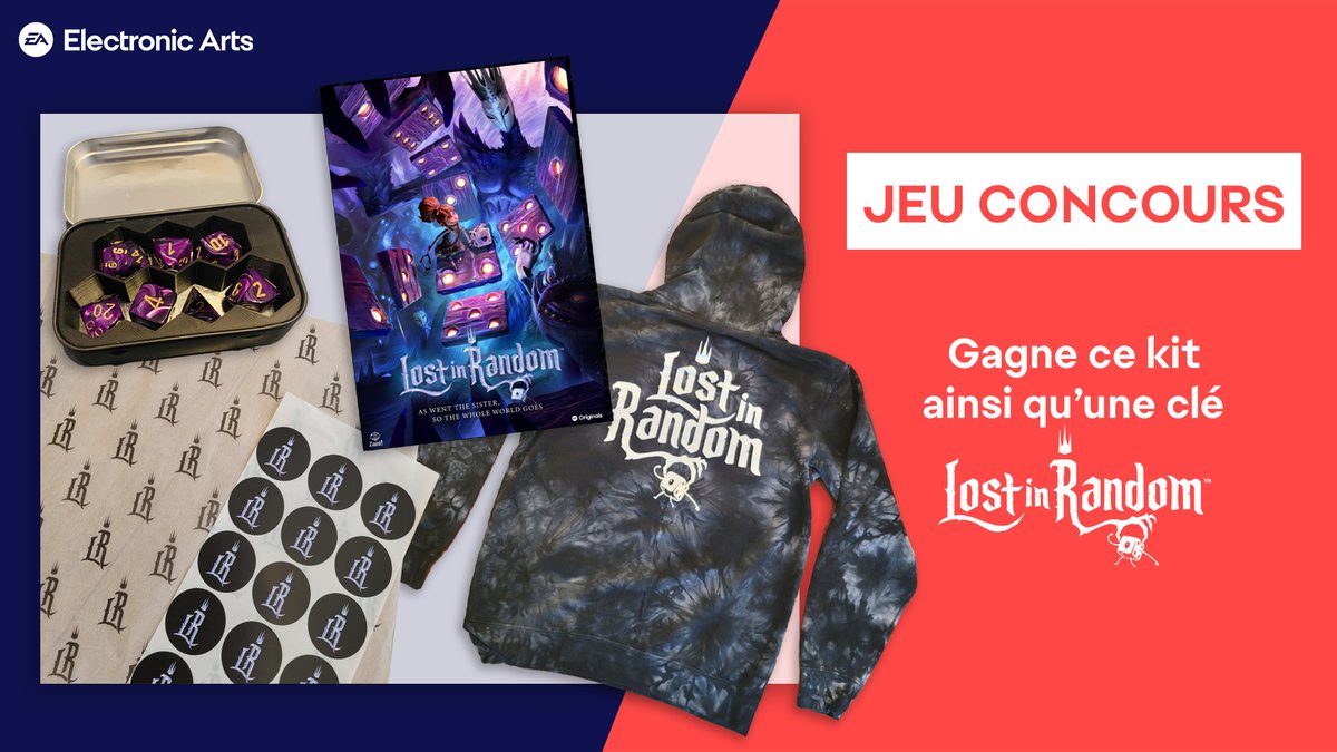 Équipez-vous pour plongez dans le Royaume d'Aléa avec ce kit aux couleurs du jeu et une clé 🎲

Pour participer :
✅Suivez le compte <a href="/EAFrance/">EA France</a> 
🔁 Retweetez cette publication

Sélection du gagnant le 20/09/2021 à 17h !