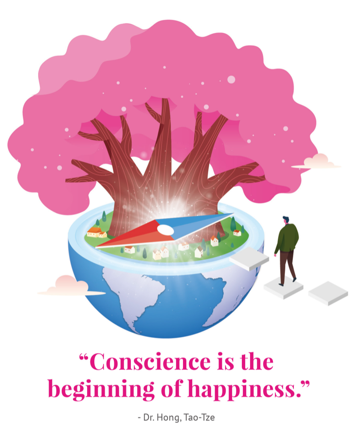 #Conscience is the beginning of #happiness.