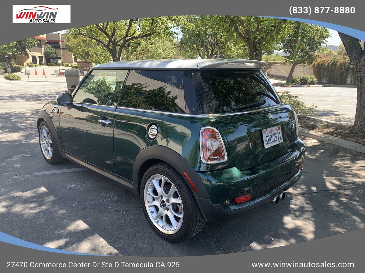 WinWinAutoSales's tweet image. Pre Owned 2007 MINI COOPER - $6,900

FOR INQUIRIES CALL 📲 (833) 877-8880
For more information and images, visit: winwinautosales.com/inventory/mini…

#mini #minicooper #forsale #preownedcars #usedcars #temecula #murrieta #car #auto #carforsale #autoforsale #sale #luxurycar