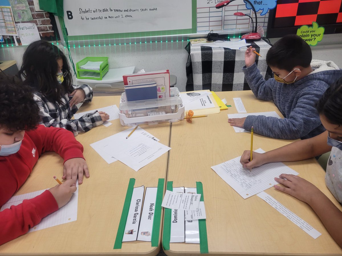 ZsetephaniDixon's tweet photo. It's all fun and games as our GPE Owls review for our unit 1 exam! @GreenspointAISD @Mrs_NJustice @tcschuler_tami https://t.co/yo0DCljwL1
