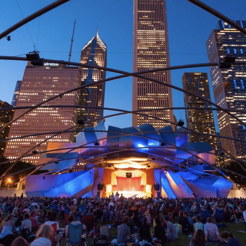 See you tonight at 6pm! <a href="/Millennium_Park/">Millennium Park</a> Pritzker Pavilion w/ Angel Melendez 911 Mambo Orchestra. <a href="/911mambo/">911 mambo orchestra</a> <a href="/ChicagoDCASE/">Chicago DCASE</a>