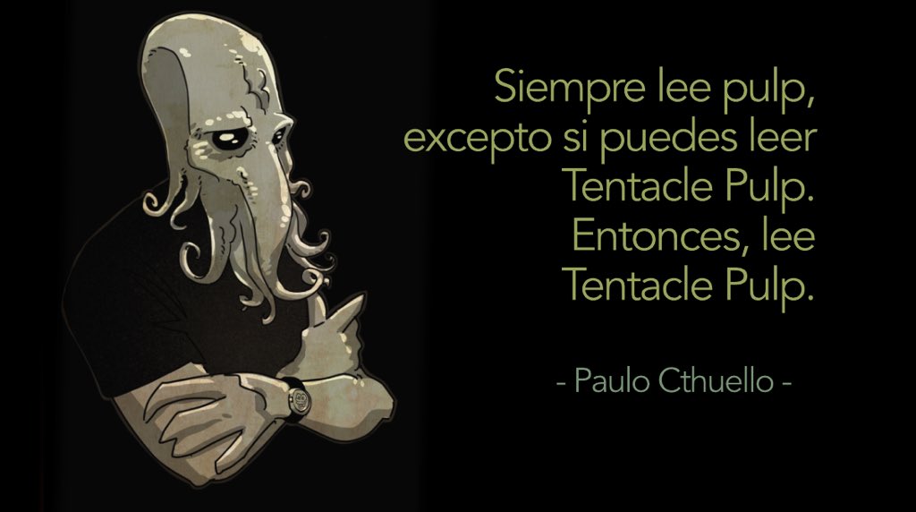 Si te gustan los relatos fantásticos no dejes pasar la oportunidad y descarga <a href="/tentaclepulp/">Tentacle Pulp</a> en tu móvil o tablet. ¡Y ahora con motivo de la #FLMadrid21 puedes participar en el sorteo de #suscripciones #gratis!
#app #apple #android