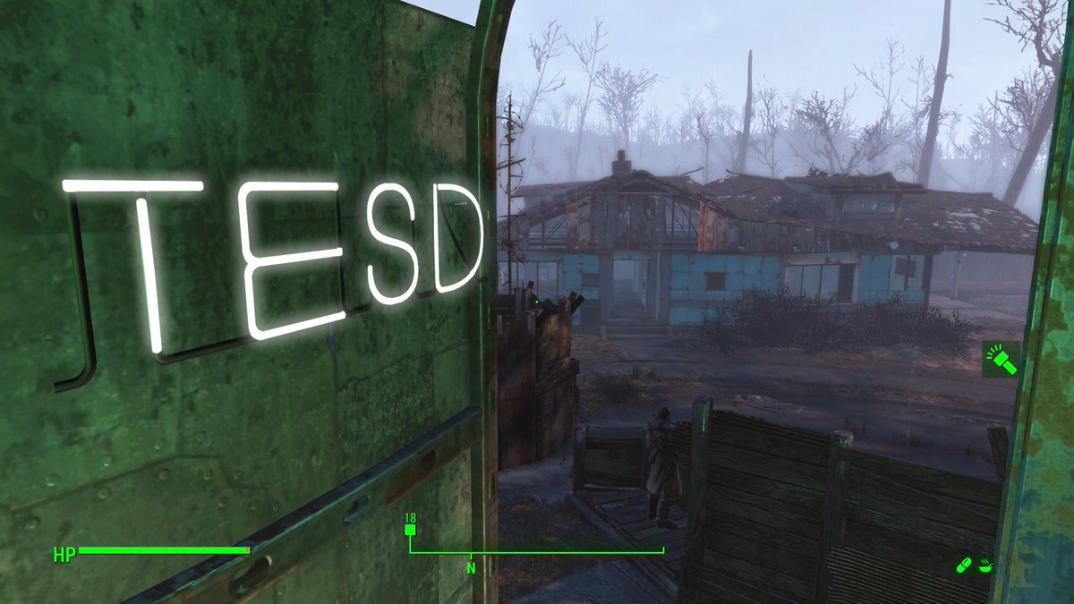 TESDGaming's tweet photo. @AntNamedNobody I'll get carried away like I did with Fallout 4, barely got any story done 😆 https://t.co/cGXvhwR9Jv