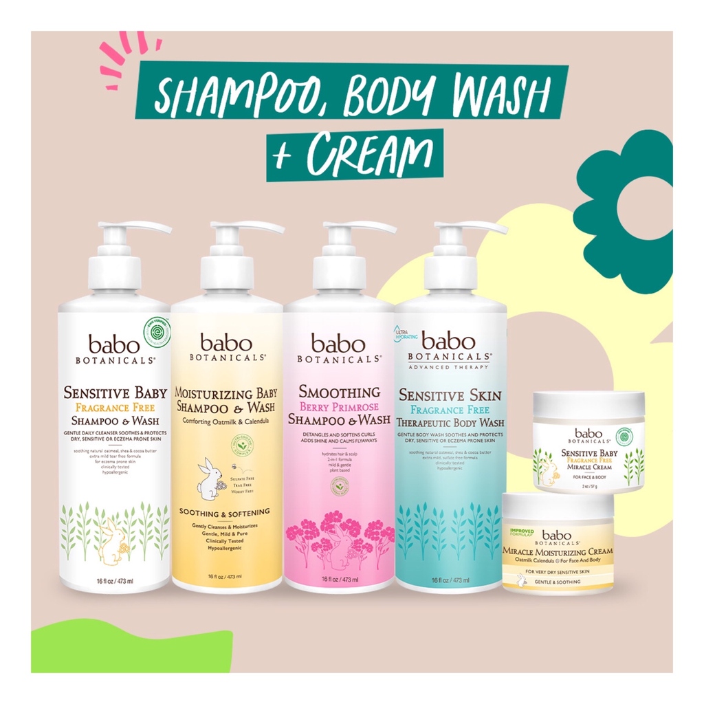 babobotanicals's tweet image. Do you know about one Babo's star ingredients found in many of our collections? 💫⁠
⁠
#CocoaButter is known to be high in fatty acids, making it a great moisturizer that soothes dry, sensitive skin! ⁠
⁠
Swipe to see which of our products carry this #PlantBasedIngredient. 🤩⁠