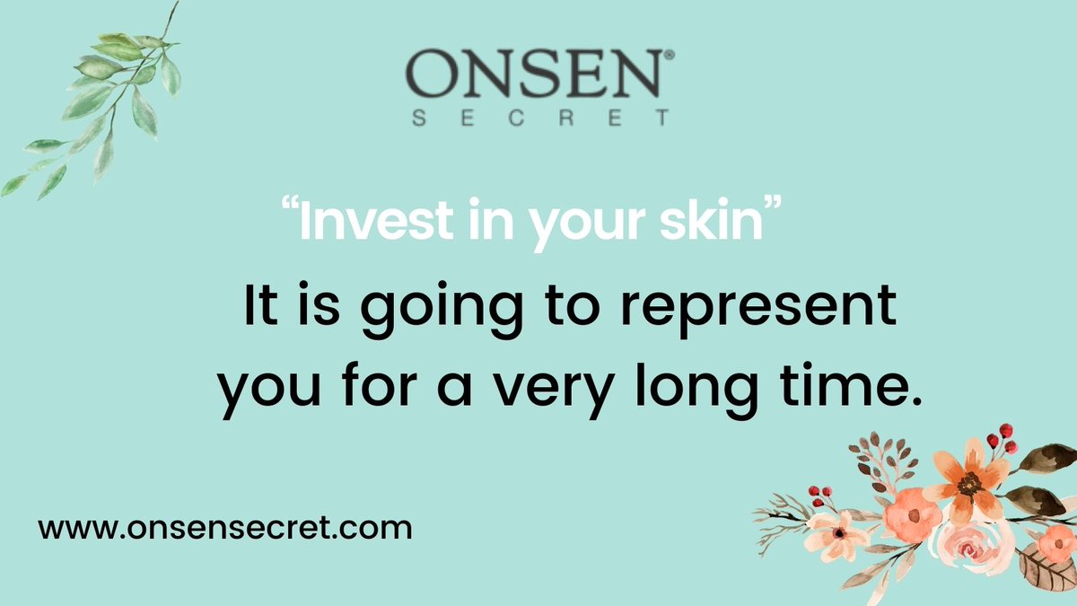 onsensecret's tweet photo. Invest in your skin. It is going to represent you for a very long time.

Any questions? contact us today......
🌐 https://t.co/p8Lxon0nXr
📧 info@onsensecret.com
📲 +1 310-746-3389
.
.
.
#onsen #onsensecrets #onsensecretkit #onsensecretobsessed https://t.co/v78Q3feCl1