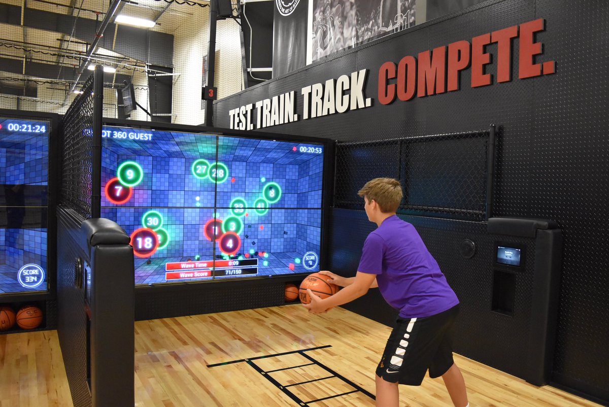 Shoot360Fargo's tweet photo. The Experience: Passing 

Put your passing skills to the test and experience the world’s first high-tech passing skill court. You’ll develop better decision-making, reaction time, speed, and accuracy using either hand. https://t.co/Ab6Ibz49gJ