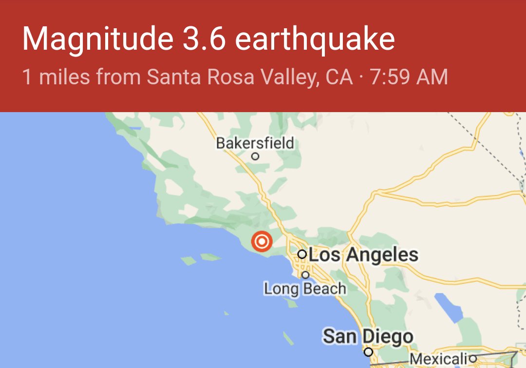 Always fun to start off Monday morning with an earthquake right next to the school! Adding some seismology before the microbiology lessons today 🌎🦠  <a href="/SRTMSEagles/">Santa Rosa Tech</a>
