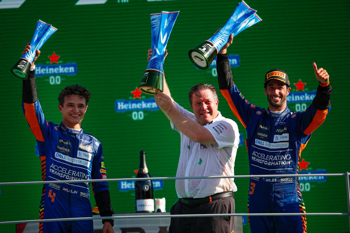 McLarenF1's tweet image. 🏆 P1
🏆 P2
🏆 Constructor
🟪 Fastest lap
⏱ Fastest pit-stop
🍯🦡 Driver of the day 

#ItalianGP 🇮🇹
