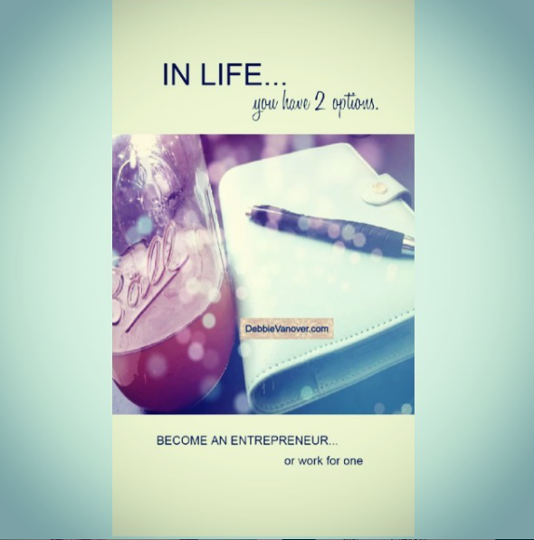DebbieVanover_'s tweet photo. 🏡 In life, you have 2 options...become an entrepreneur...or work for one. Work to make someone else's dreams come true...or work on your own dreams and future!💙https://t.co/K96Mg1WQAI. #bossbabes #bossbabe  #womeninbusiness #womensupportingwomen #femaleentrepreneur #mompreneur https://t.co/F5AiXlkthb