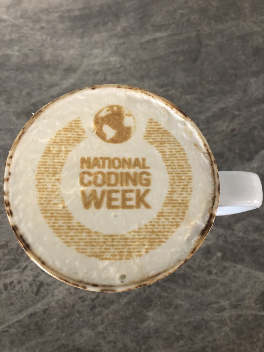 Day 2 of #NationalCodingWeek - enjoy your coding but take plenty of breaks! Let us know what you're doing today.