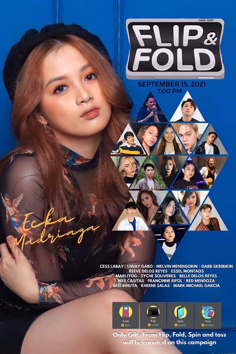 TeamBECKAOfc's tweet photo. 🎸Ecka's Flip &amp; Fold Campaign 🎸

Mark your calendars on Sept. 15! It's Ecka's last day of Flip &amp; Fold campaign. Join us and our guests on a one big live party. See you all there!

Kumu: eckamads

#TeamBECKA https://t.co/QY7cBWQaDi