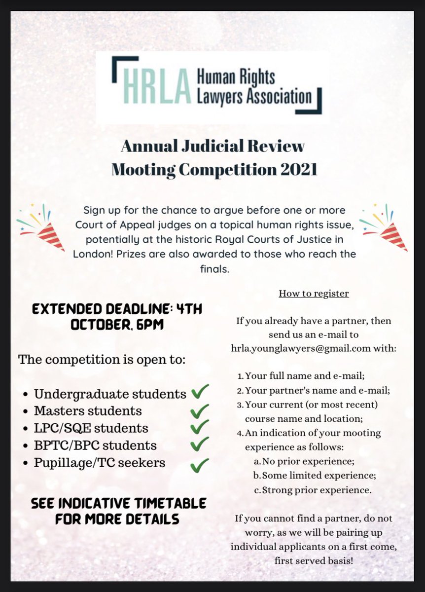 Junior Lawyers HRLA tweet media
