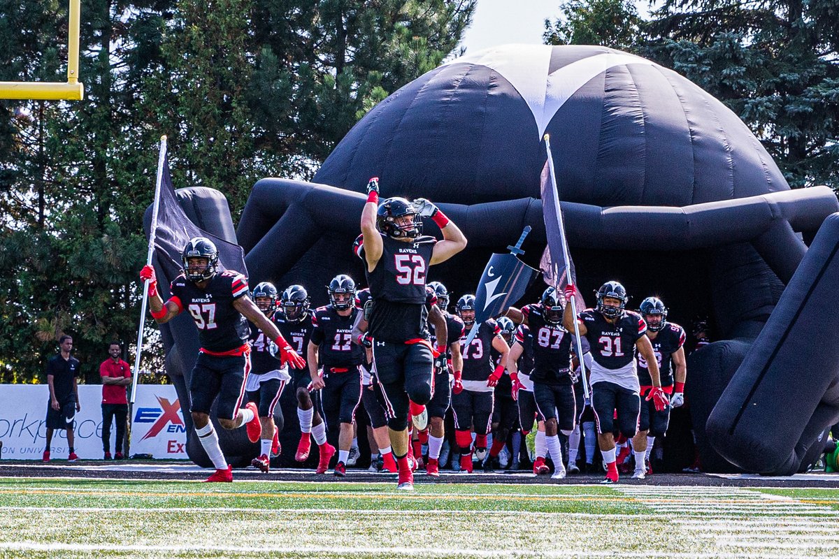 CURavens's tweet photo. Carleton Ravens Football returns this Saturday!! 🏈 @CURavensFB #KickoffWeek

➡️ https://t.co/KwWq16cW0O https://t.co/qmlvfI9wU2