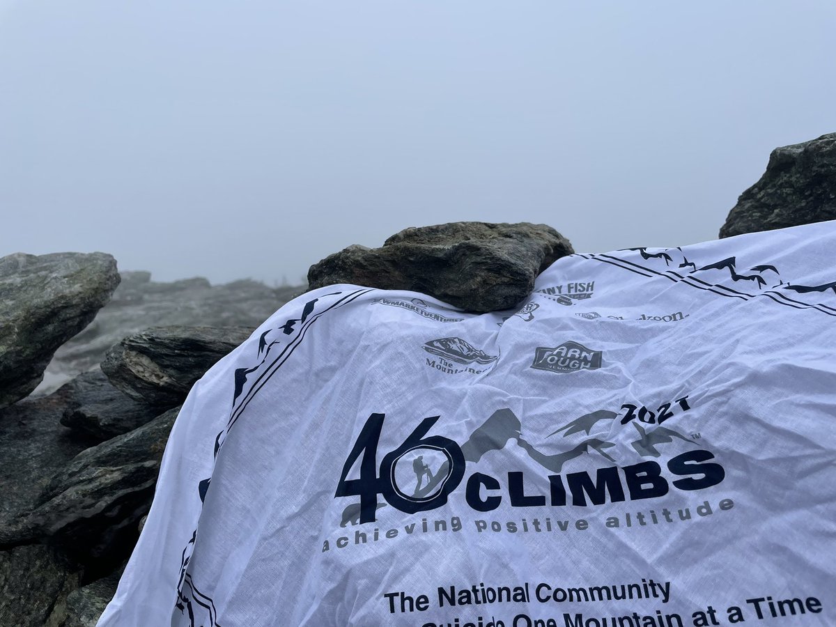 Last week our founders/blog writers, along with some @QuestUvm trainees (and many others!), participated in <a href="/46Climbs/">46Climbs</a>, a hiking fundraiser for <a href="/afspnational/">American Foundation for Suicide Prevention</a> ! You can still donate as fundraising is open until the end of the year!