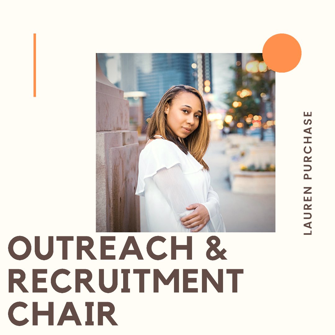 WeAre_100STRONG's tweet photo. Meet Our Outreach &amp; Recruitment Chair: Lauren Purchase!

Year: Sophomore
Major: Sociology and Political Science 
Minor: Legal Studies
Fun Fact: I am a proud member of the Alpha Kappa Alpha Sorority, Incorporated. 
To me, 100 Strong means giving African American students at UIUC https://t.co/nz7EWGqXTK