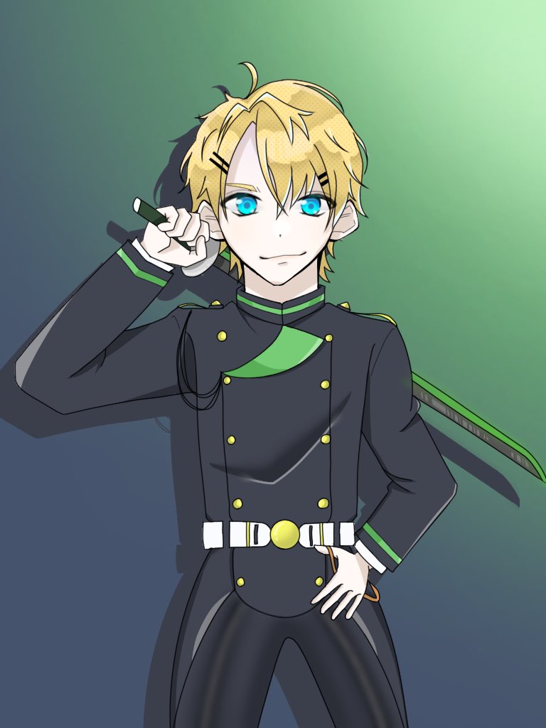 じんべい アイコン企画中 線画無理 色塗り無理 背景無理 とりあえず無理 す 好きなアニメの隊服をオリキャラに着せてしまった 罪だ ちなみにｎｏ 3 春之 千花 はるの ちか 絵師なら押せボタン 絵師さんと繋がりたい