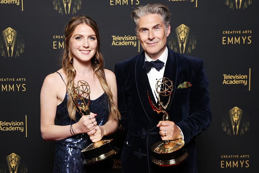 guildofmusic's tweet photo. A big #Emmys win for Ciara Elwis &amp; Matt Biffa last night for their work on I May Destroy You @HBO

Congrats @mrmattbiffa and @ciaraelwis !!

#EmmyWinner2021 #MusicSupervision https://t.co/5CCZY7lYXT