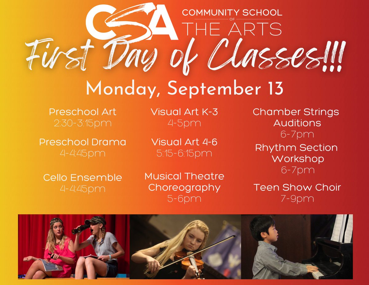 It's the first night of classes!!! Who's excited?? I know we are! 🤩😍