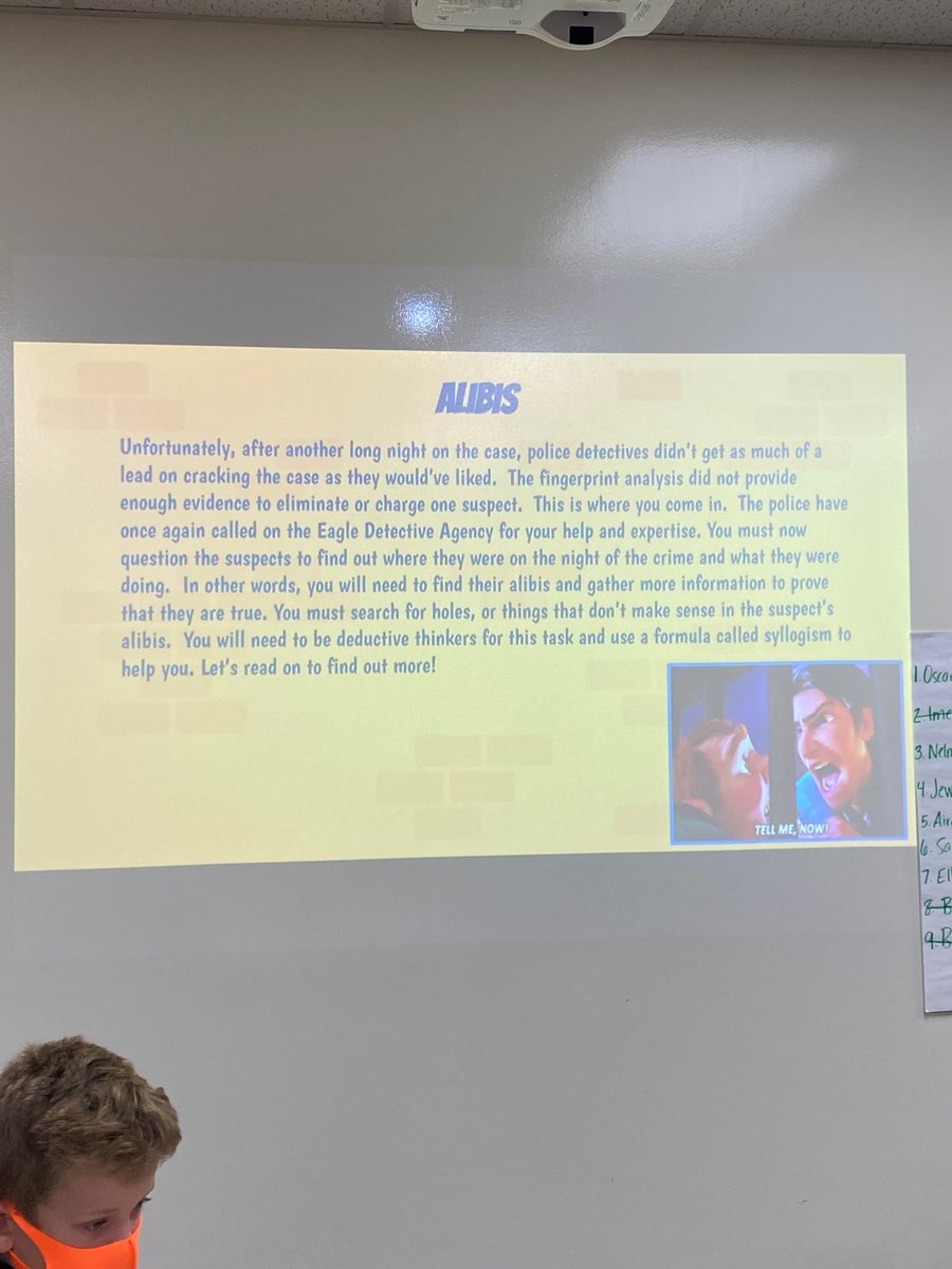 We’re still gathering clues to figure out who in the world stole the chocolate! It’s giving us a run for our money. I’m so grateful for administrators who encourage and allow me to be my creative self! #weatherfordsoars