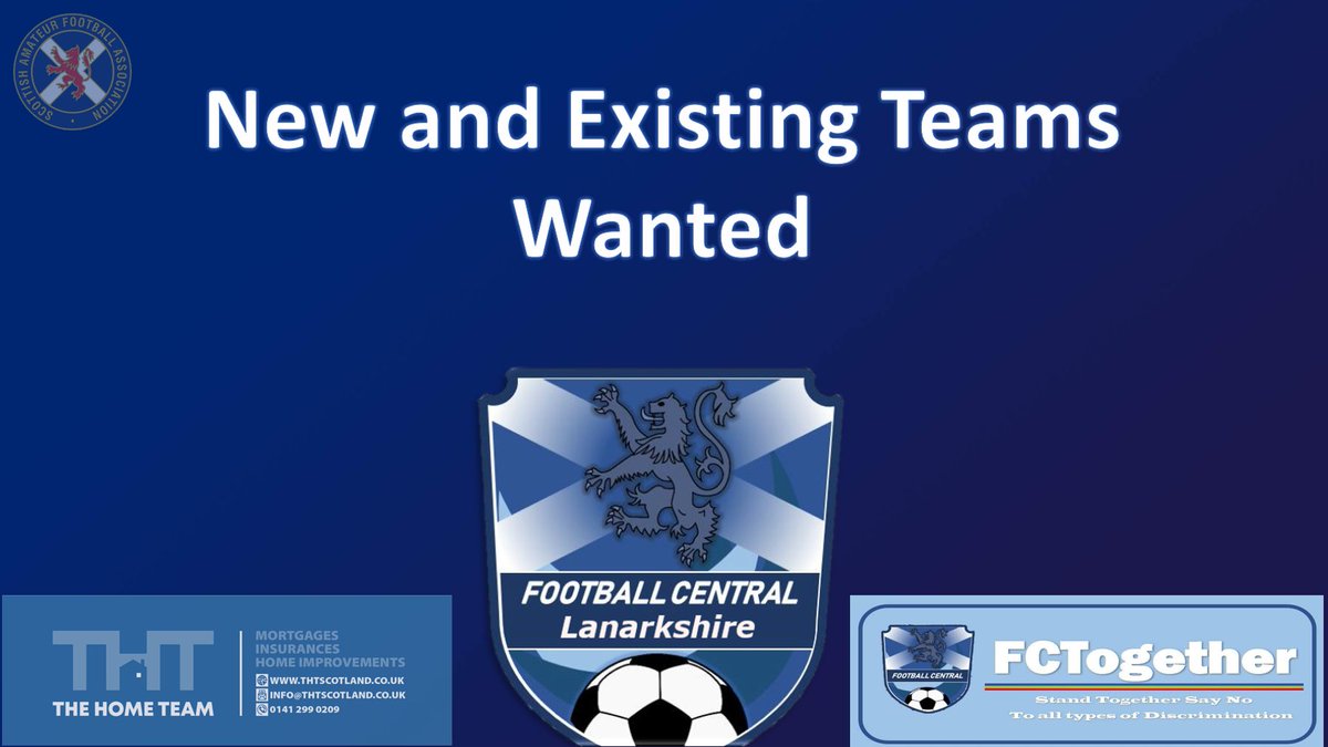 Football Central Lanarkshire tweet media