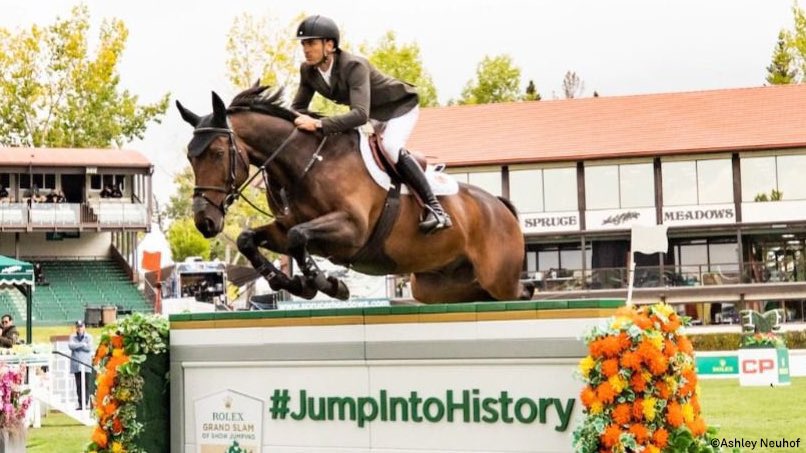 A dream come true for <a href="/steveguerdat/">Steve Guerdat</a> and Venard de Cerisy, winning the mythical Calgary Grand Prix 5*. Hermès is really proud of its partner rider, what a legendary round it was!
#HermesSellier