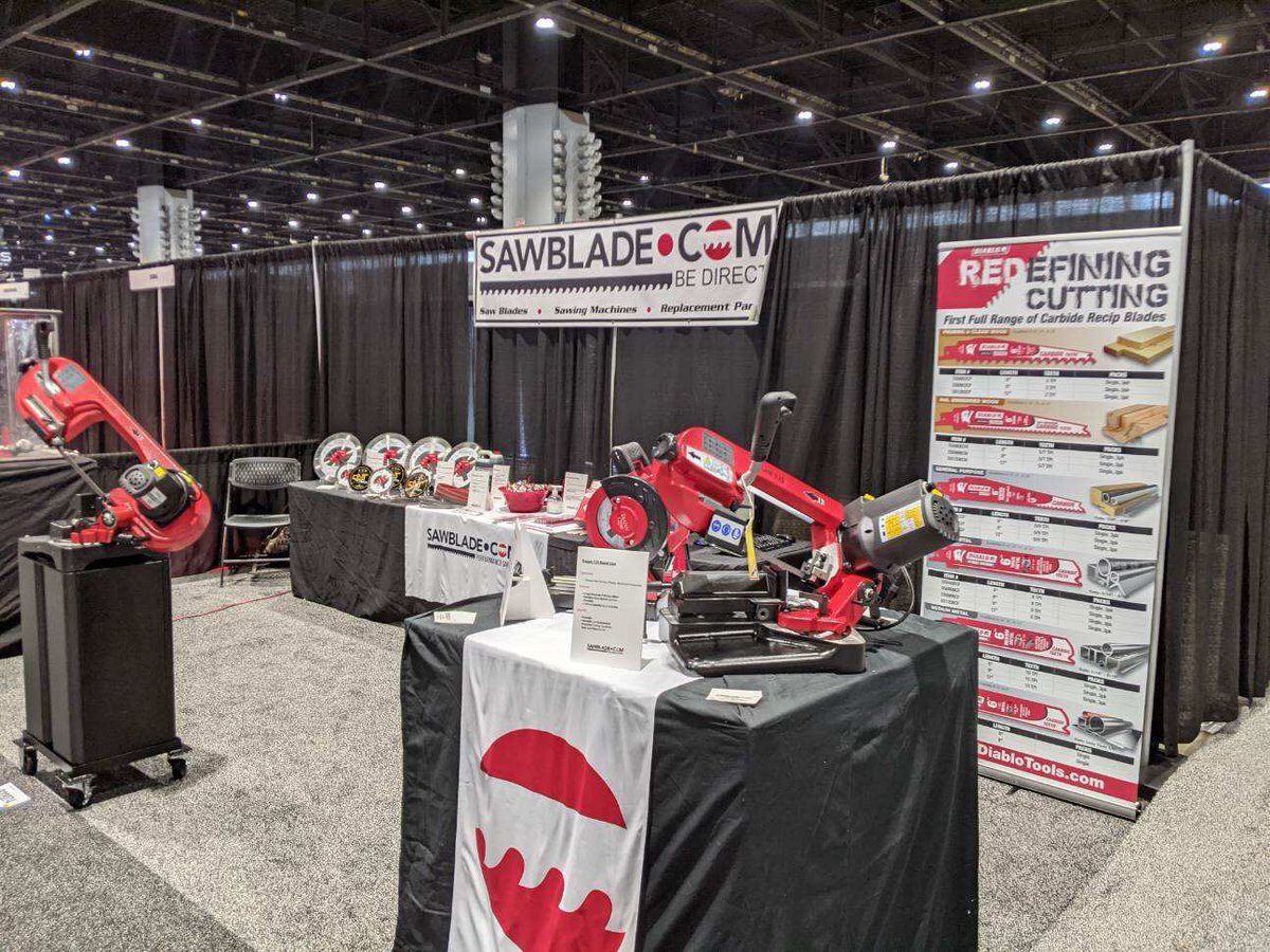 Sawblade.com is at FabTech this week! If you are in the Chicago area come see us. 

Austin and Tom our top product specialist have lots of good deals for you!! 
Booth #B22074
 Sept 13-16
Monday 10 AM — 6 PM
Tuesday 9 AM — 5 PM
Wednesday 9 AM — 5 PM
Thursday 9 AM — 3 P