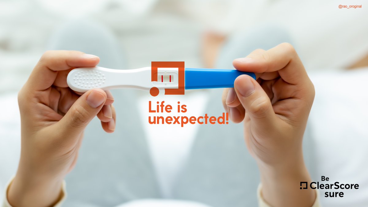 rao_original's tweet photo. Life is unexpected!

@OneMinuteBriefsof the Day: 
Create posters that bring to life the certainty of #BeClearScoreSure with @ClearScore
  #artdirector #creativity https://t.co/Uho39tN6uH