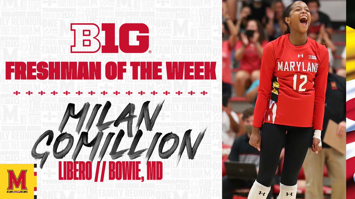 Maryland Volleyball tweet media