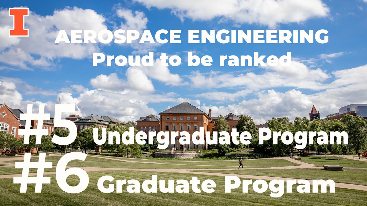 U.S. News has released its 2022 Best Colleges rankings. AE at Illinois is proud to be ranked #5 for our undergraduate program and #6 for our graduate program.  Visit usnews.com/.../us-news-ra… for the complete listing.