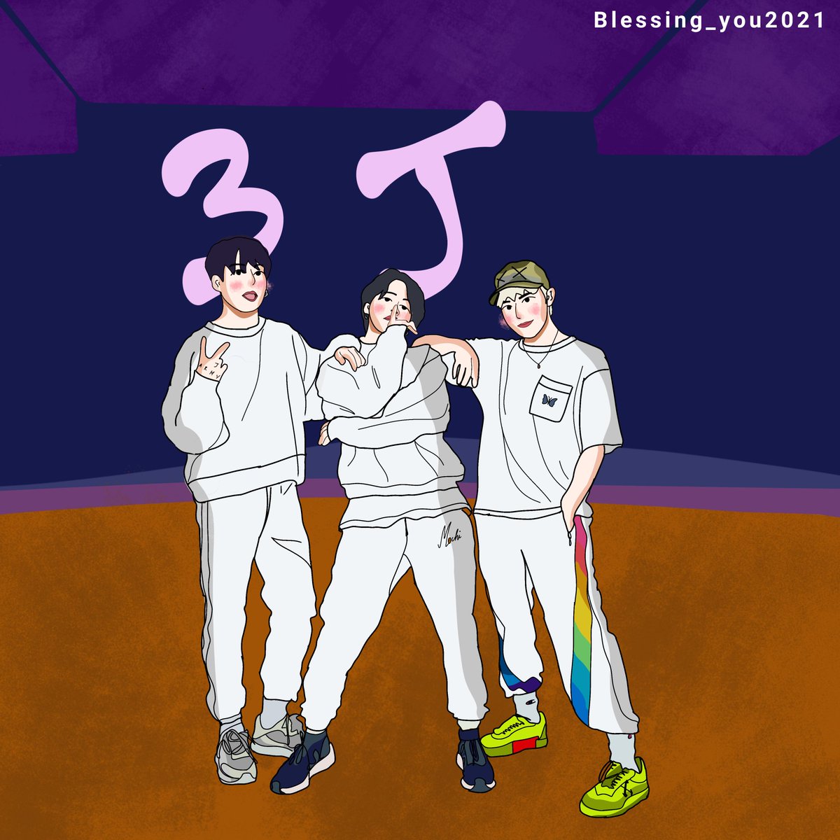 3J trio😍
@bts_bighit @BTS_twt @BTS_ARMY 
#BTS #BTSxCOLDPLAY #btsfanart #BTS_Butter #Butter #btsxmegantheestallion #3JIsBack #3J #3JISCOMING #jeonjungkook #JUNGKOOKBESTBOY #Jungkookfanart #JHOPE #jhopefanart #JIMIN #jiminfanart #Jiminie #ARMY #btsfanart #JK #hobi #art #artwork