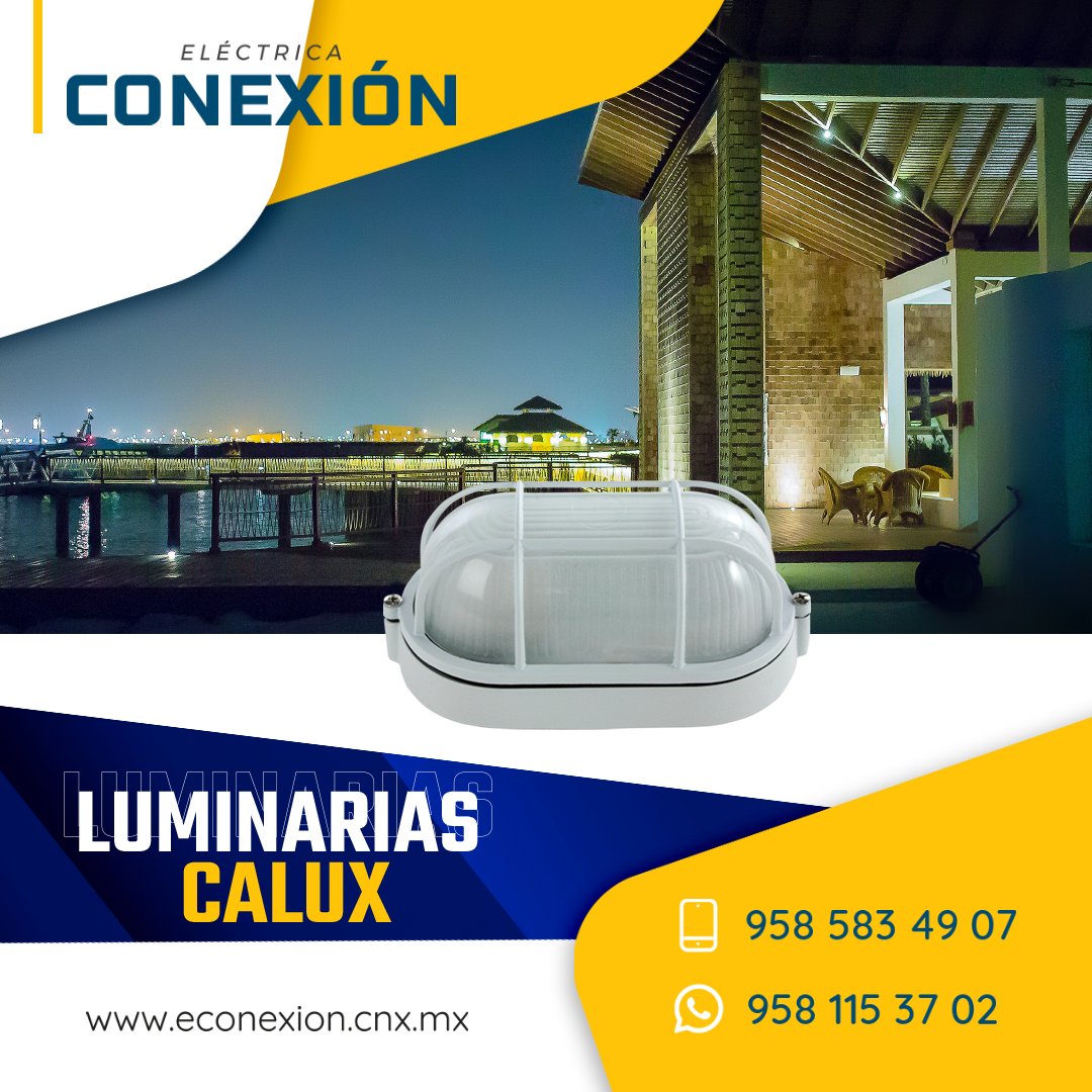 electriconexion's tweet photo. #Calux cuenta con una amplia gama de #Luminarias para muro y techo, para uso en interior o exterior.
Este modelo (5031) es excelente para iluminar espacios abiertos en el exterior. Es de aluminio fundido con pantalla de cristal, terminado en blanco.
#EléctricaConexión 🏠 https://t.co/MGRUtS7GgW