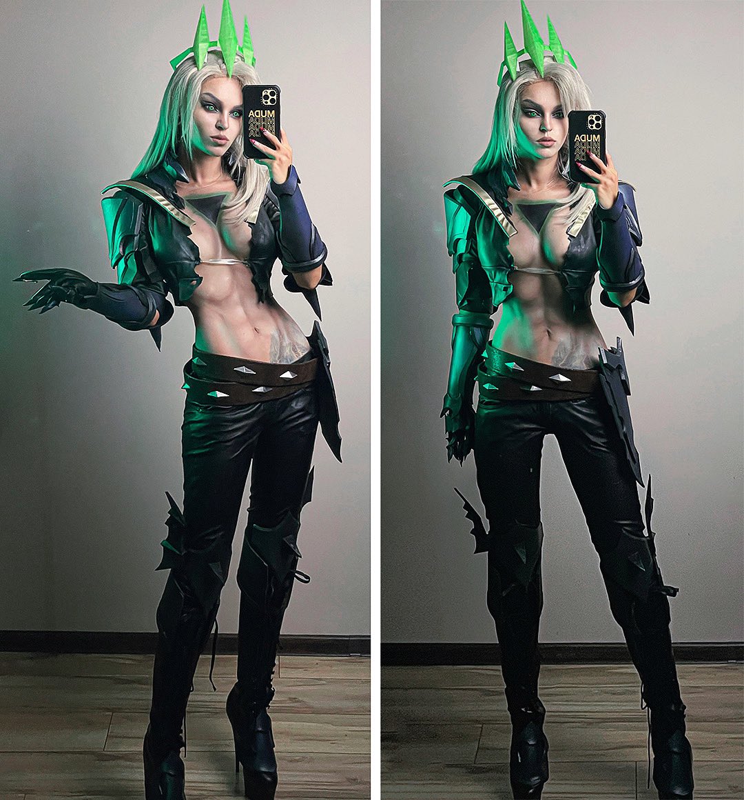 Andrasta (@xandrastax) on Twitter photo I'm here before you as Viego from <a href="/LeagueOfLegends/">League of Legends</a>
I wasn't sure about this cosplay. I mean, Viego is so freaking hot, but I was wondering if I'd look good dressed up as a female version of him😅 I felt like a guy, but still really good and I had a lot of fun with a photoshoot💚 I'm here before you as Viego from <a href="/LeagueOfLegends/">League of Legends</a>
I wasn't sure about this cosplay. I mean, Viego is so freaking hot, but I was wondering if I'd look good dressed up as a female version of him😅 I felt like a guy, but still really good and I had a lot of fun with a photoshoot💚