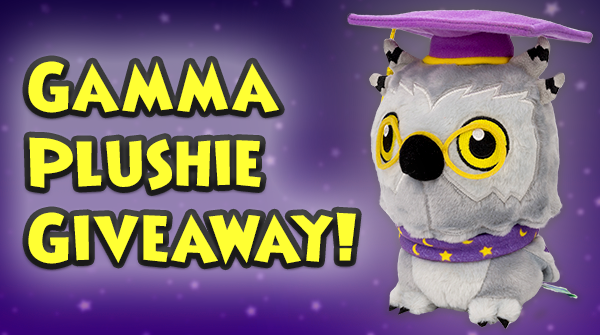 WHOOO is ready for a giveaway? It’ll be a hoot - we’re giving you the chance to win 1 of 2 Gamma Plushies! 🦉 How to enter? 1. Follow @Wizard101 & @Makeship 2. Retweet this post Giveaway ends on 9/22 at 5PM GMT. Good luck!