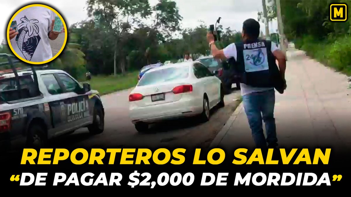 MexicoDifunde's tweet photo. Oficiales huyen con documentos y llaves de conductor en Quintana Roo https://t.co/aKB1qCNdiK a través de @YouTube 

#Reporteros
#QuintanaRoo
#24/7QuintanaRoo
#DescontentoCiudadanoQuintanarroense https://t.co/81YQPpIgAH
