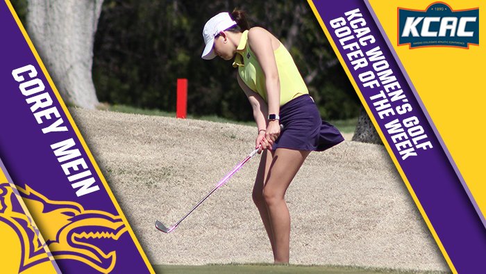 kwucoyotes's tweet photo. Women's Golf: Mein earns KCAC Women's Golfer of the Week honor
 - https://t.co/wsbnKccEIr https://t.co/3x3nLZneiX