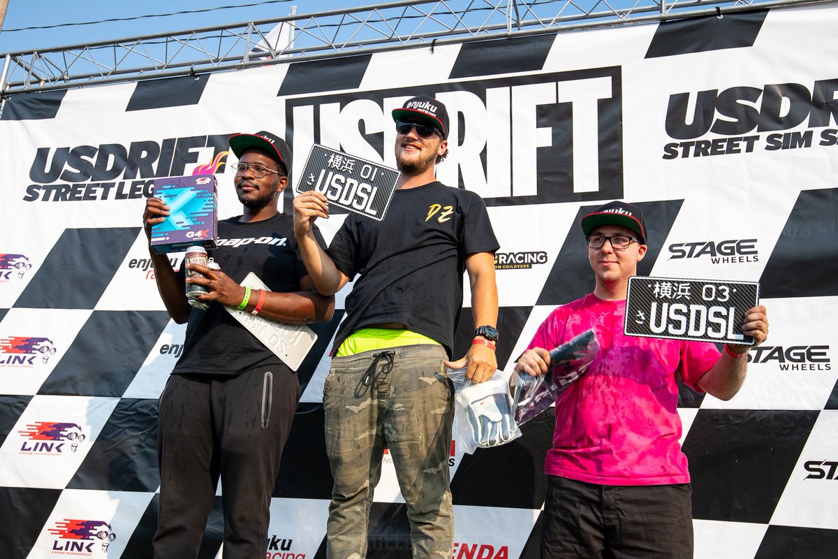 usdrift's tweet image. Congratulations to @hotboishawn_dz, @muncheez6, and @na_koenn for landing on the podium at the @usdrift Street Legal Coastal Stage with @langleydriftclub at the second annual Battle on the Bay | 📷: @shutterslayer | #usdrift #streetlegal #langleydriftclub #battleonthebay #botb