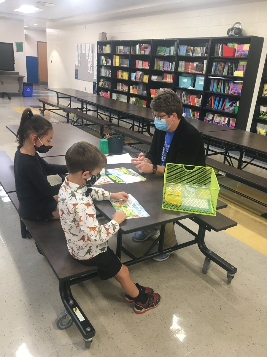 TOGETHER we can make a difference with Every Child Every Day! Our first grade team is jumping into guided reading utilizing our instructional assistants and tutors.