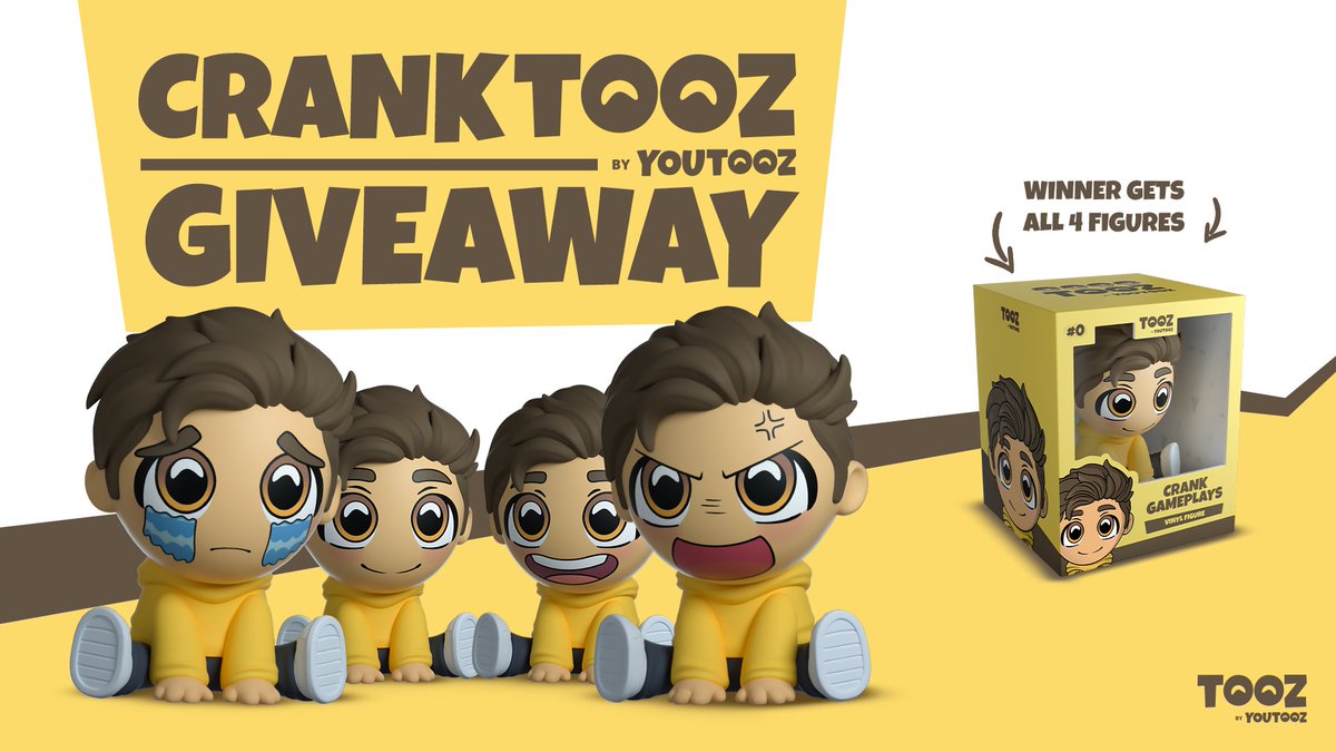 ethannestor's tweet image. Want a chance to win the very first Cranktooz? RT and follow @youtooz and reply with your suggestions for a possible future emotion! Winners picked September 17th! 😭🙂😃😈