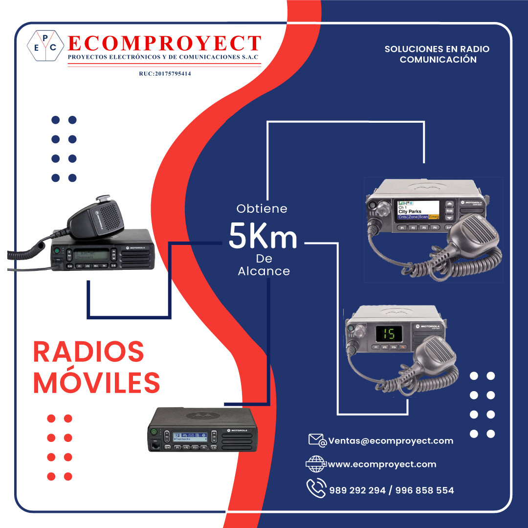 Diferencias entre las radios portátiles y las móviles – ECOMPROYECT