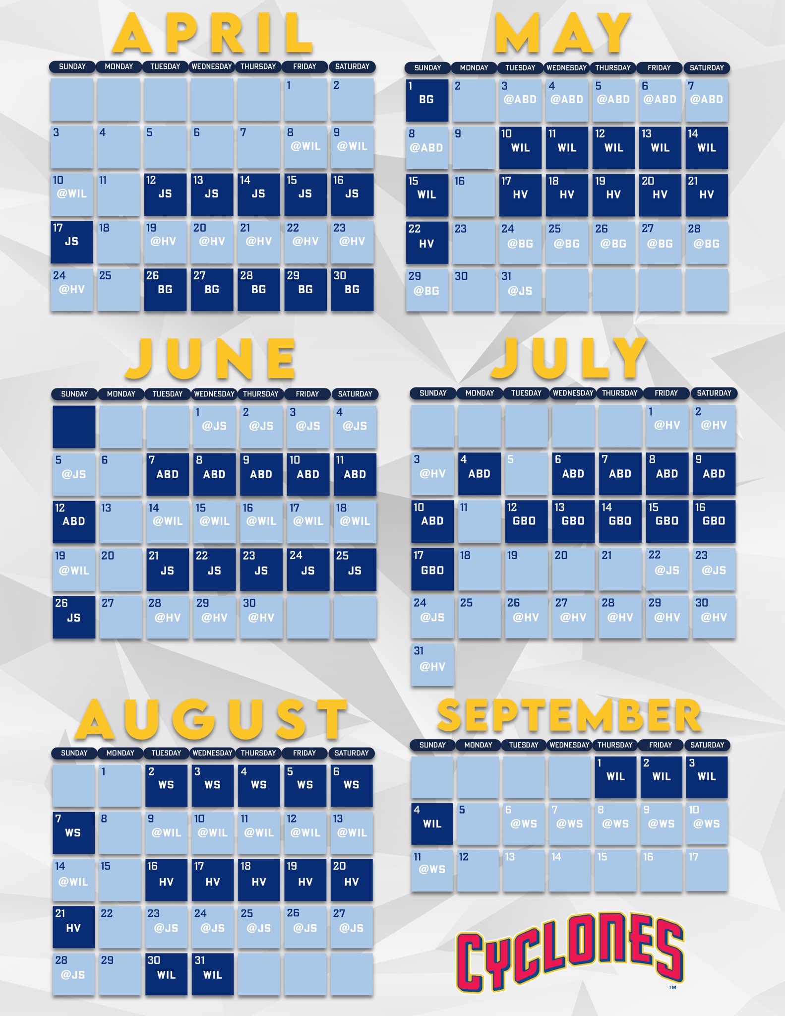 Brooklyn Cyclones Schedule 2022 Brooklyn Cyclones On Twitter: "Icymi - Here's A Look At The Full Schedule  For The 2022 Season. It's Never Too Early To Start Planning…  Https://T.co/S0Yvvruujt" / Twitter