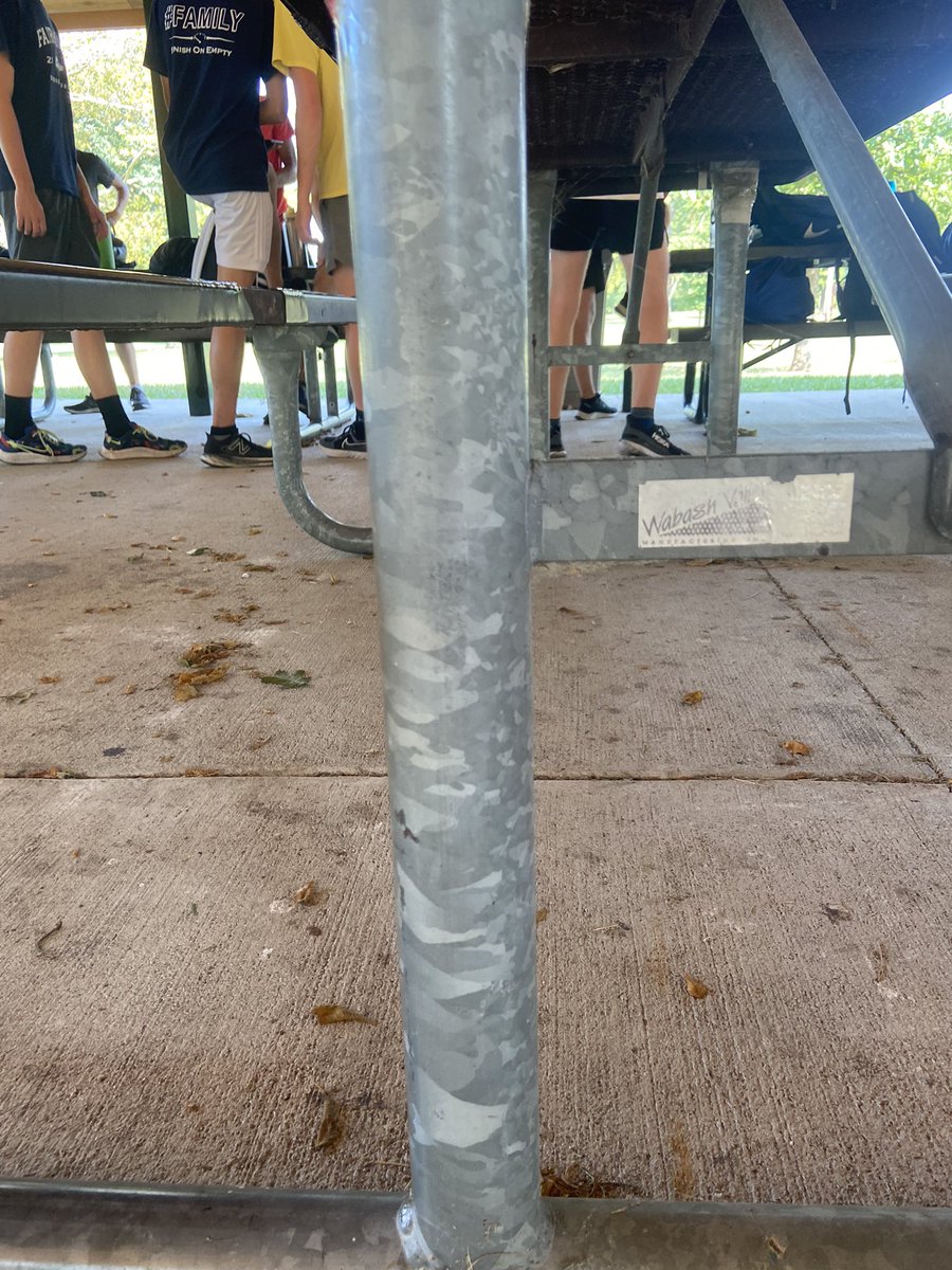 kated_mktg's tweet photo. Found some metal grains at XC practice today! @FHSMaterialsSci https://t.co/IbJllefcAz