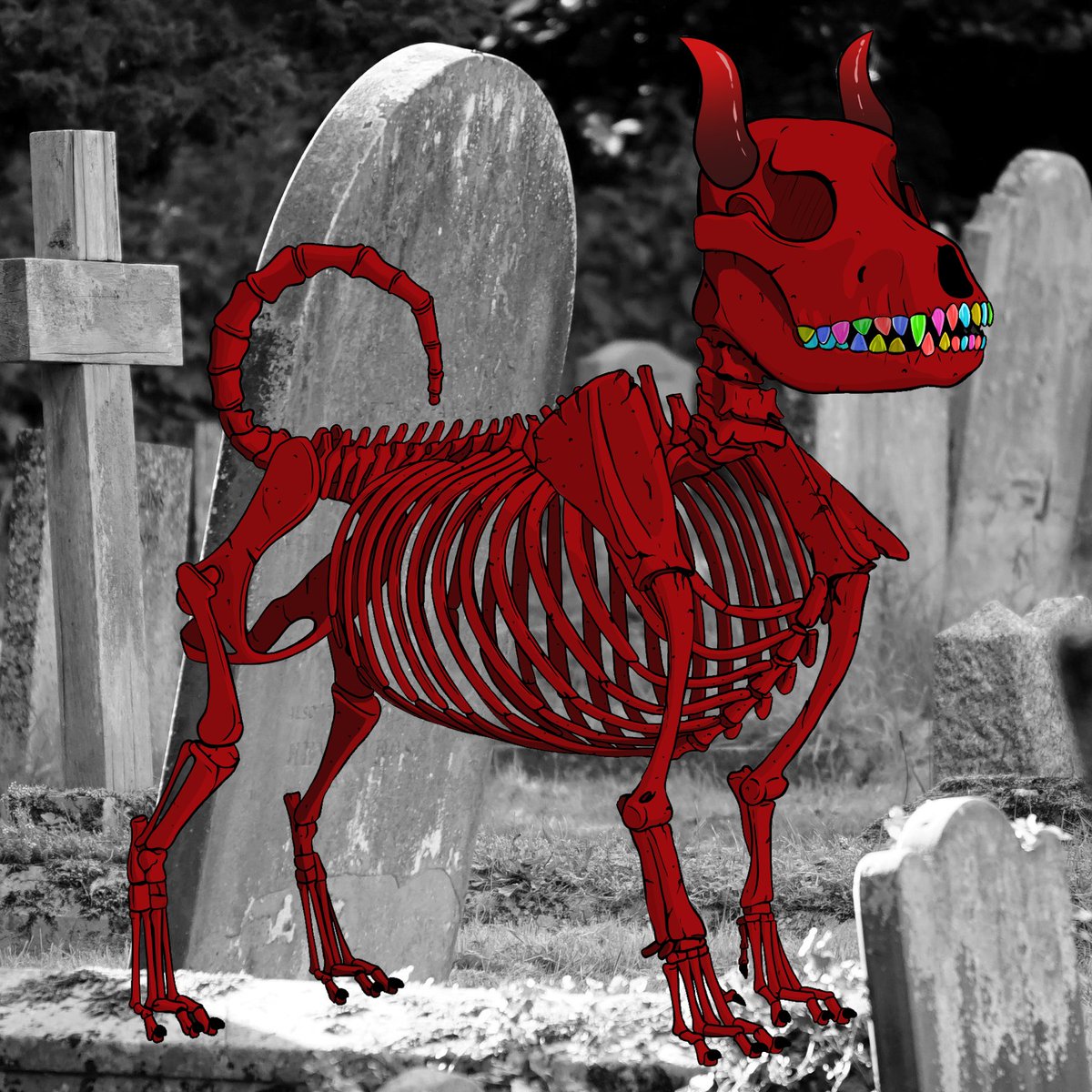 🎁🎁 GIVEAWAY TIME 🎁🎁
Receive this FREE Wicked Bone Club Derivative.

🔥 HELL HOUND 🔥

1.  Like
2. Retweet
3. Follow Us
4. Tag 5 NEW friends

You HAVE to follow us to win.

Ends Sept 15 @ 8 pm PDT

#WBC #WickedBoneClub #wickedhounds #giveaway #giveaways #nft #nfts #nftgiveaway